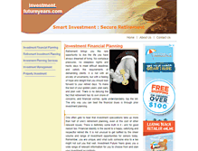 Tablet Screenshot of investment.futureyears.com